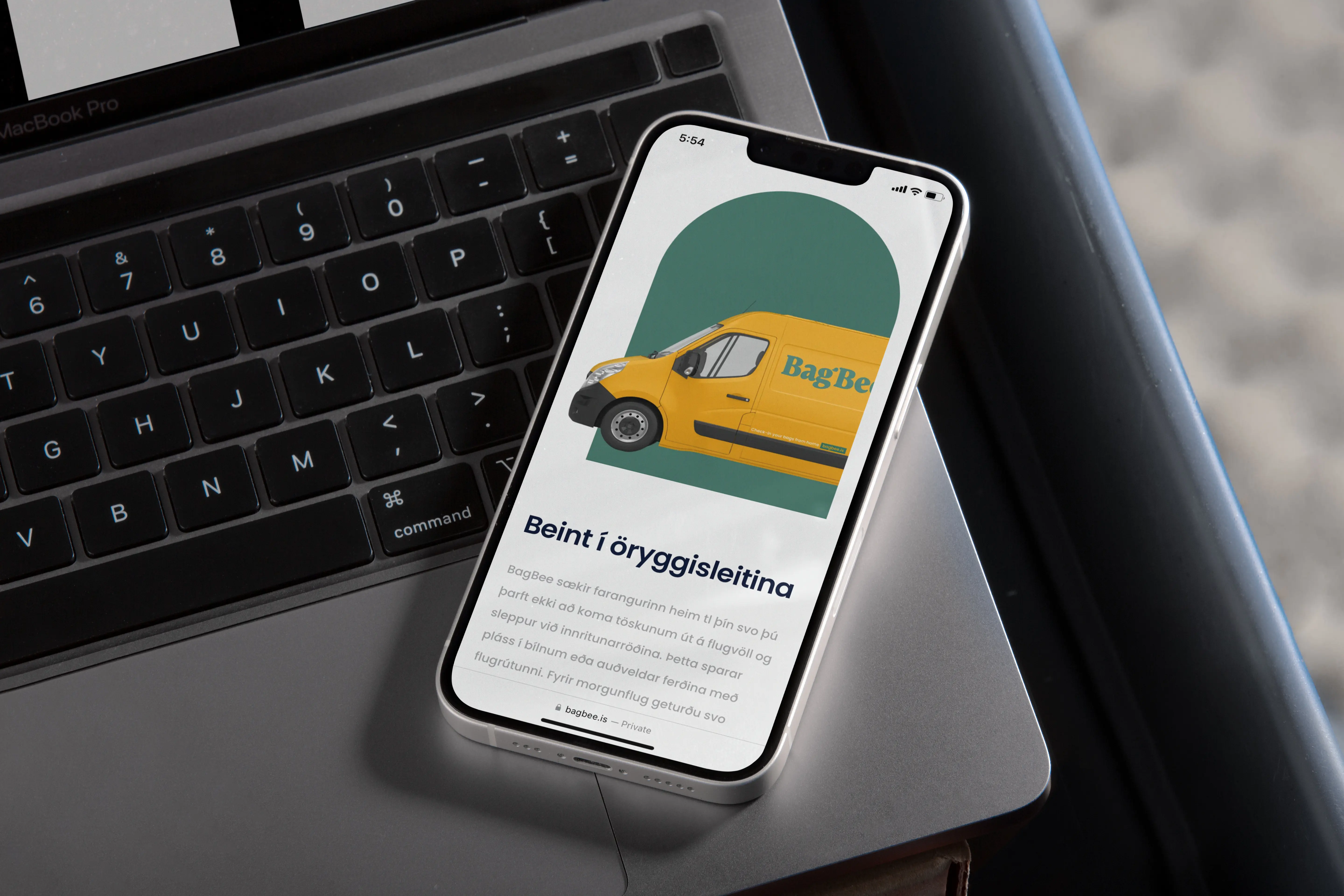 Bagbee.is — A booking engine for our luggage servicing bee friend
