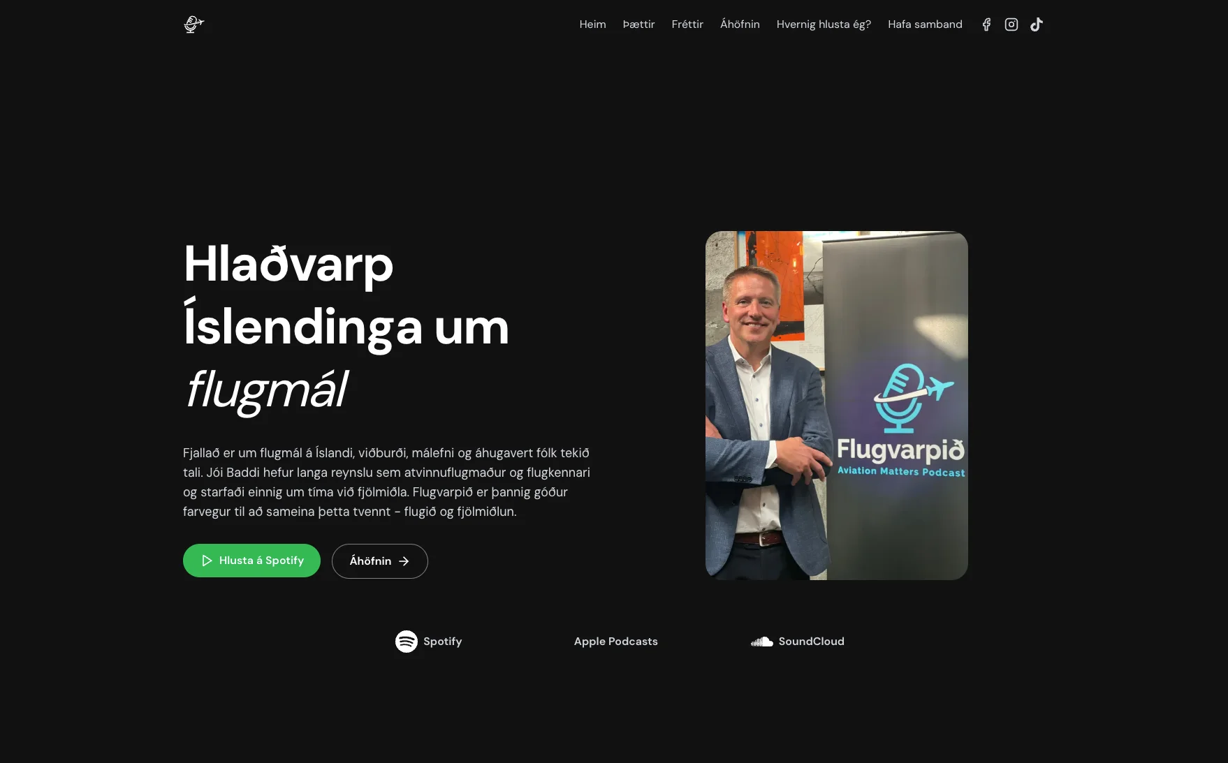 Flugvarpið — A news service with subscriptions and RSS feed integration