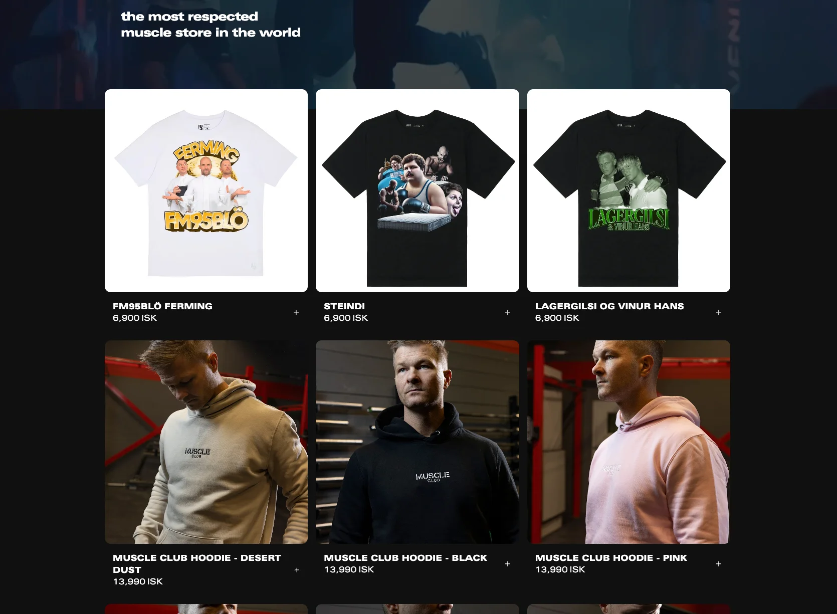 themuscleclub.com — E-commerce solution for the most respected muscle store in the world